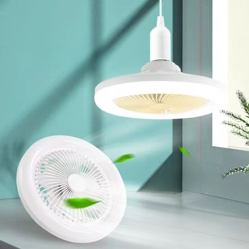 Rotatable 3in1 Ceiling Fan Lamp With Remote Control  E27 Base LED Lighting For Bedroom  Living Room 3