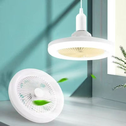 Rotatable 3in1 Ceiling Fan Lamp With Remote Control  E27 Base LED Lighting For Bedroom  Living Room 3