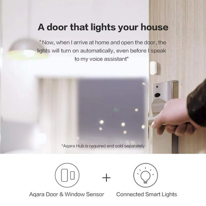 Aqara Smart Door And Window Sensor  Wireless Zigbee Security Alarm Compatible With Mi Home And Appl 1