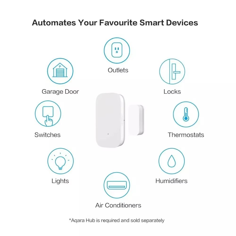 Aqara Smart Door And Window Sensor  Wireless Zigbee Security Alarm Compatible With Mi Home And Appl 2