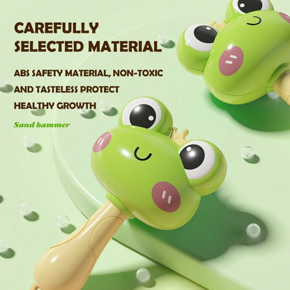 Educational Plastic Kid Maracas Bright Appearance Crisp Sound Musical Toy For Early Learning Baby D 4