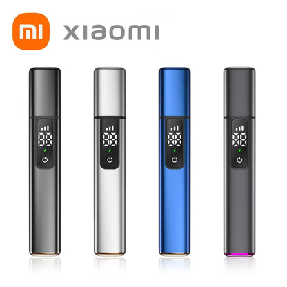 Xiaomi Rechargeable Nose and Ear Hair Trimmer – Touch Screen Portable Grooming Clipper with Type-C Fast Charging
