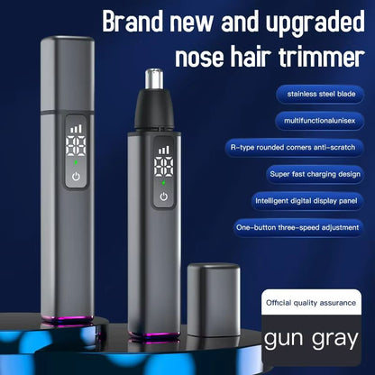 Xiaomi Rechargeable Nose And Ear Hair Trimmer  Touch Screen Portable Grooming Clipper With TypeC Fa 6