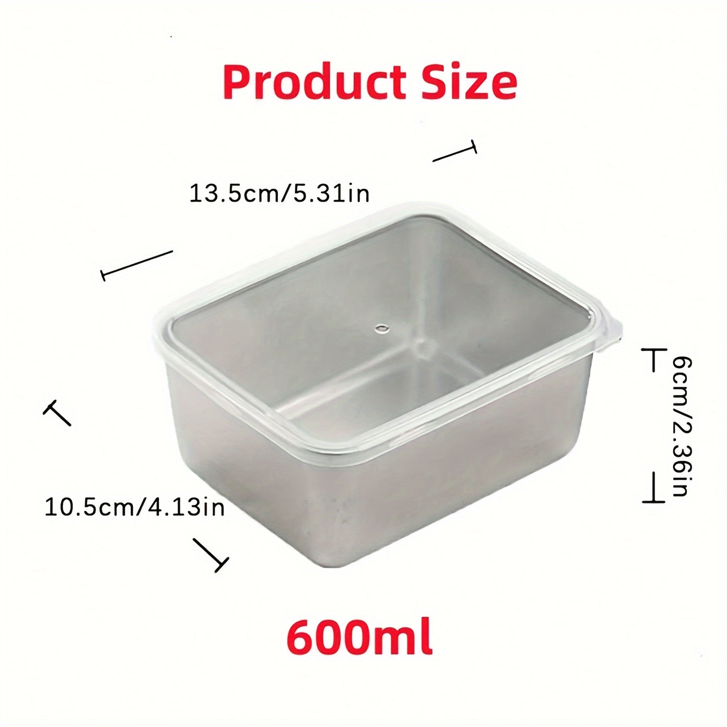 Durable Stainless Steel Food Storage Containers Set With Lids, Reusable, Leakproof & Stackable Lunch Boxes