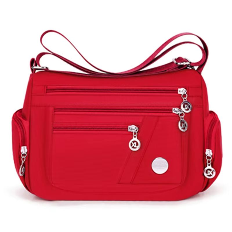 Waterproof Nylon Crossbody Travel Bag  MultiCompartment Womens Casual Shoulder Handbag 9