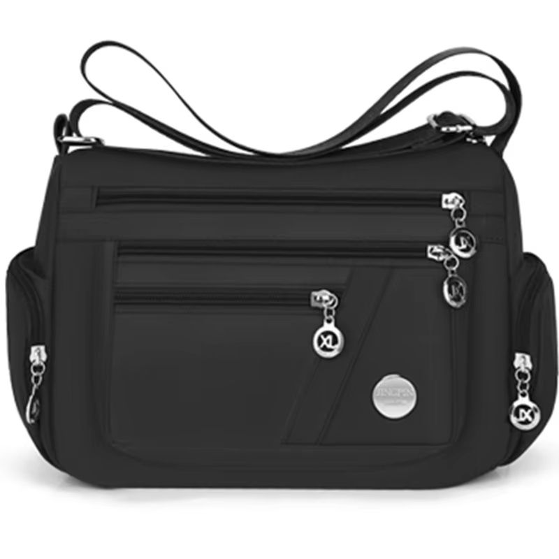 Waterproof Nylon Crossbody Travel Bag  MultiCompartment Womens Casual Shoulder Handbag 2