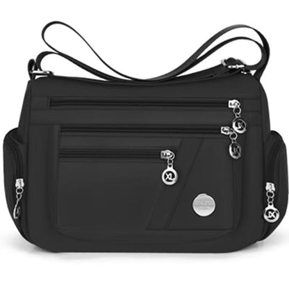 Waterproof Nylon Crossbody Travel Bag  MultiCompartment Womens Casual Shoulder Handbag 2