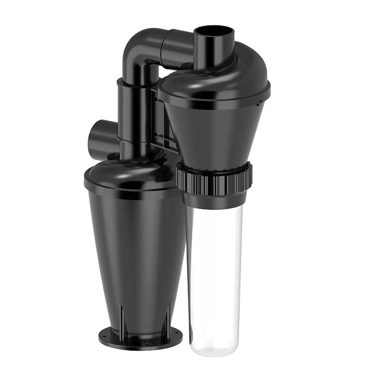 Double Filtration Cyclone Dust Collector  Turbocharged 50mm Shop Vac Separator For Woodworking 3