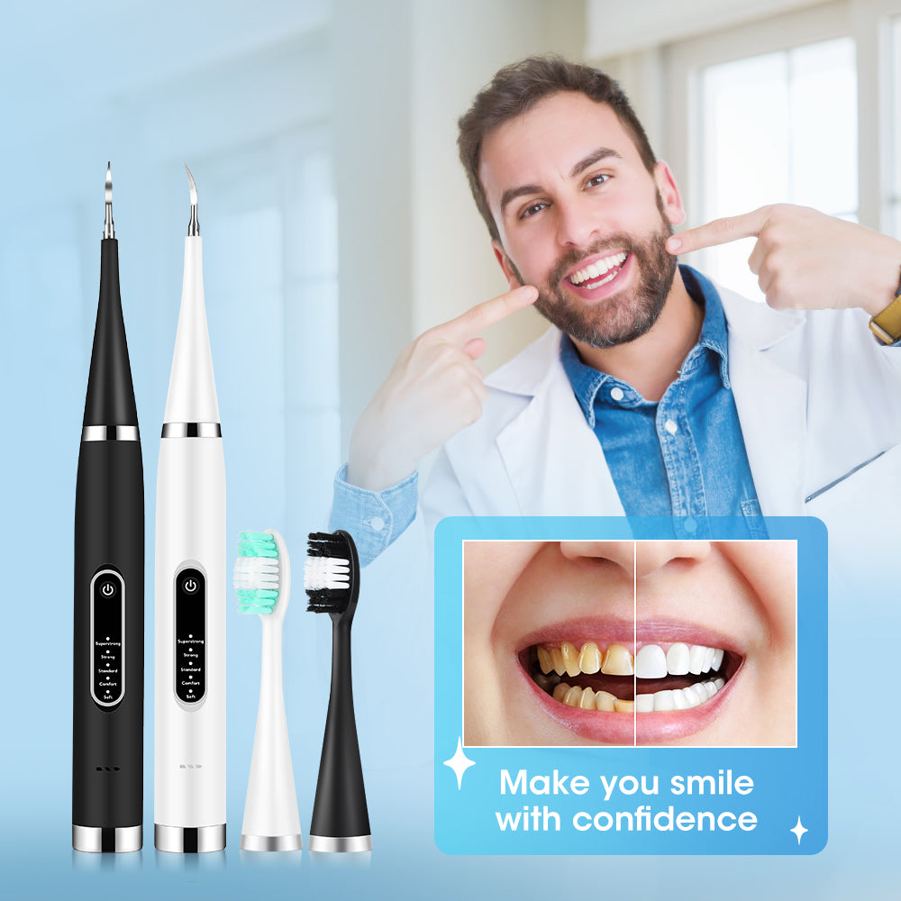 Waterproof Electric Teeth Cleaner Dental Scaler Oral Care Plaque Remover Tartar Scraper  Profession 1