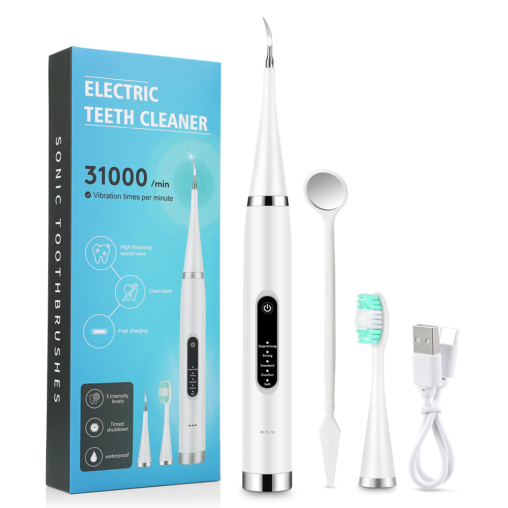 Waterproof Electric Teeth Cleaner Dental Scaler Oral Care Plaque Remover Tartar Scraper  Profession 6