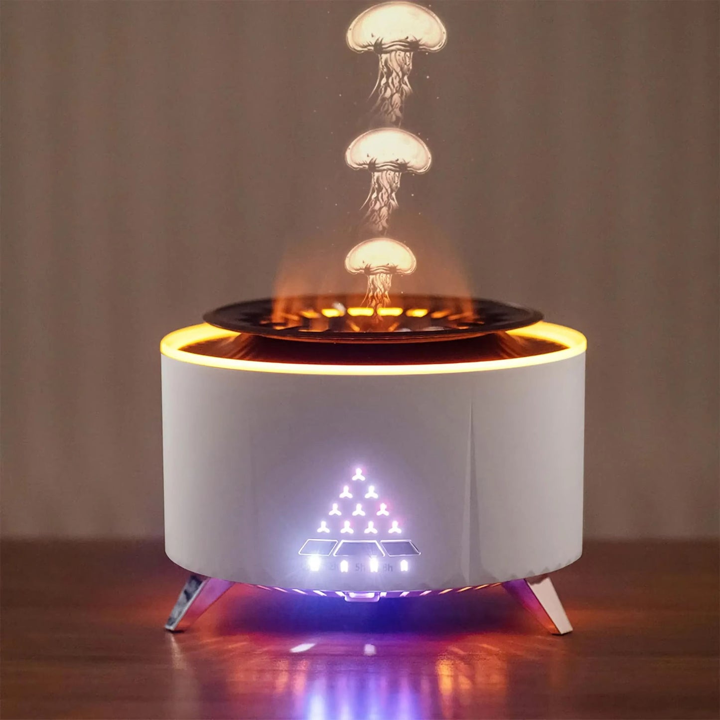 Jellyfish Mist Essential Oil Diffuser – 350ml Aromatherapy Humidifier for Large Rooms & Bedrooms