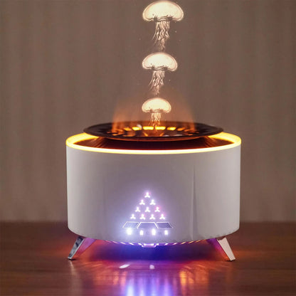 Jellyfish Mist Essential Oil Diffuser – 350ml Aromatherapy Humidifier for Large Rooms & Bedrooms