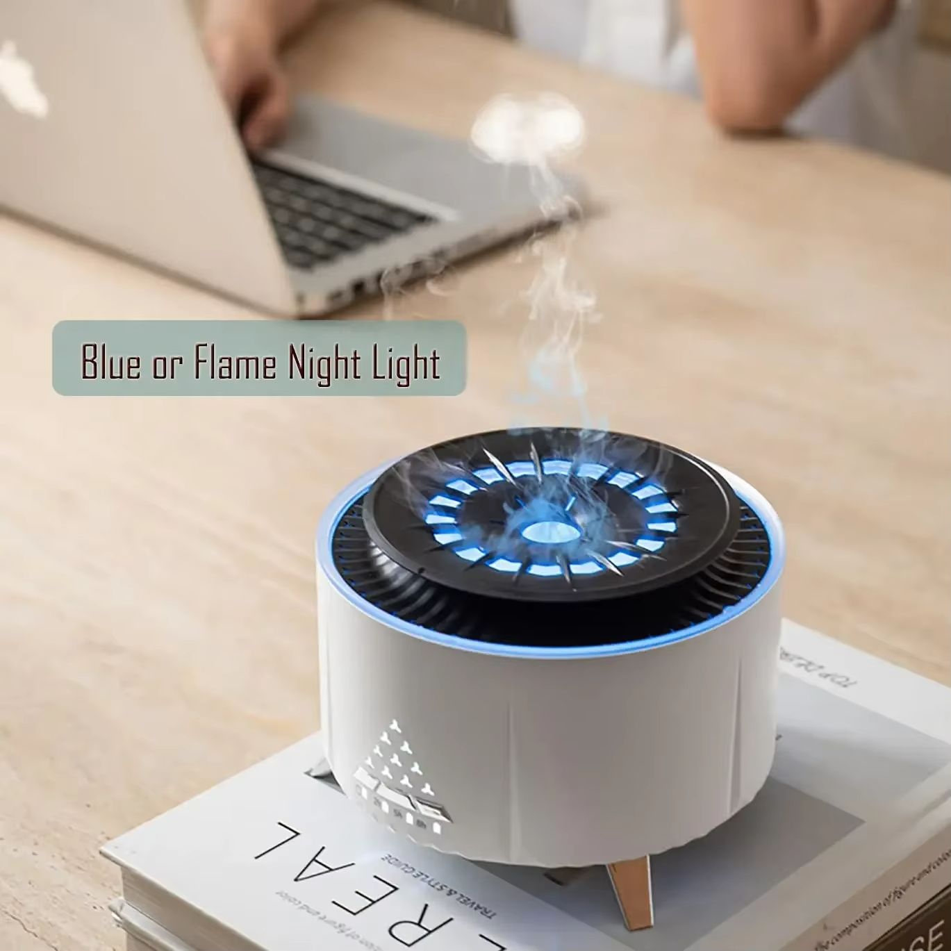 Jellyfish Mist Essential Oil Diffuser  350ml Aromatherapy Humidifier For Large Rooms  Bedrooms 2