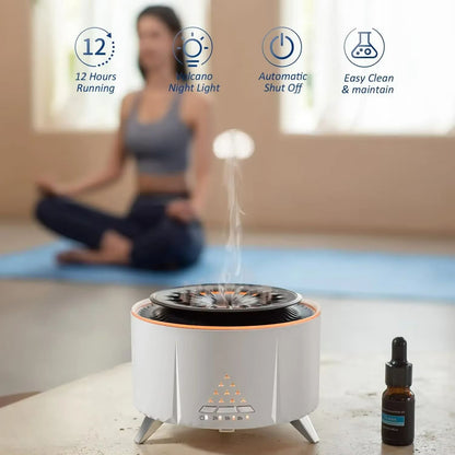 Jellyfish Mist Essential Oil Diffuser  350ml Aromatherapy Humidifier For Large Rooms  Bedrooms 4