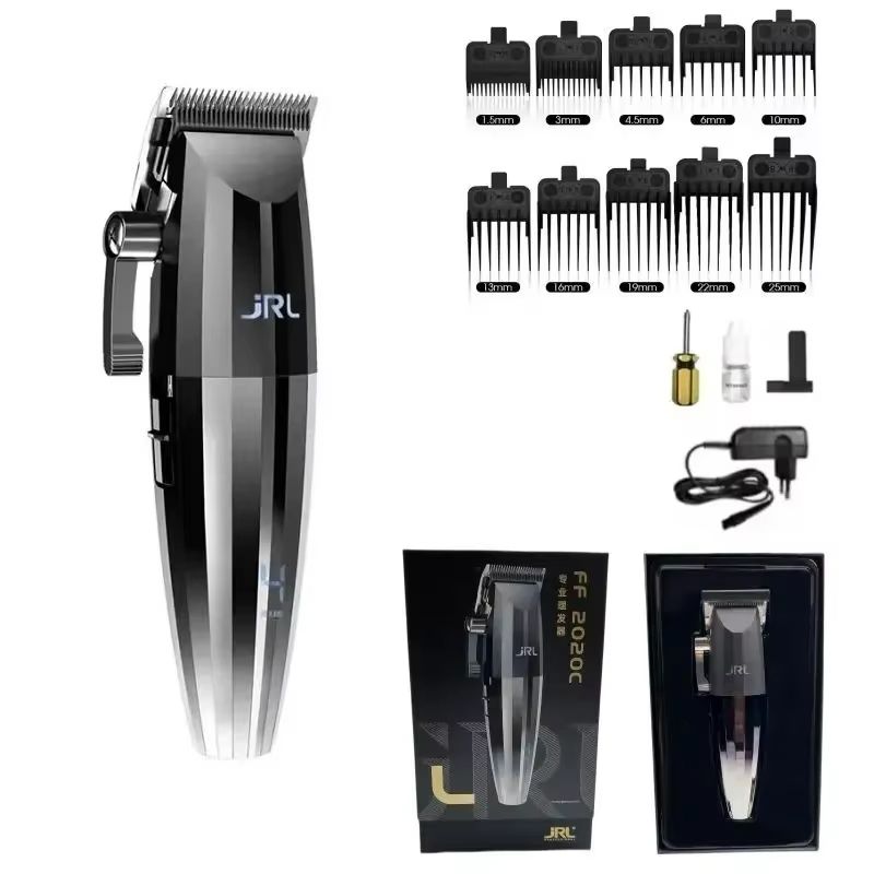 JRL 2020C Professional Hair Clipper  Trimmer Set  7200RPM Barber Shop Grooming Tool For Men 4