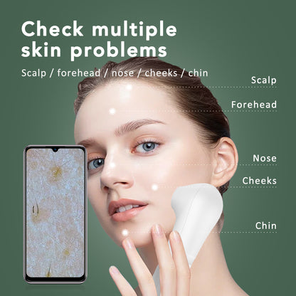 Professional HD Visual Scalp Skin  Hair Follicle Detector Analyzer Machine Multifunctional Magnifie 3