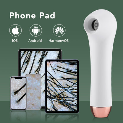 Professional HD Visual Scalp Skin  Hair Follicle Detector Analyzer Machine Multifunctional Magnifie 4