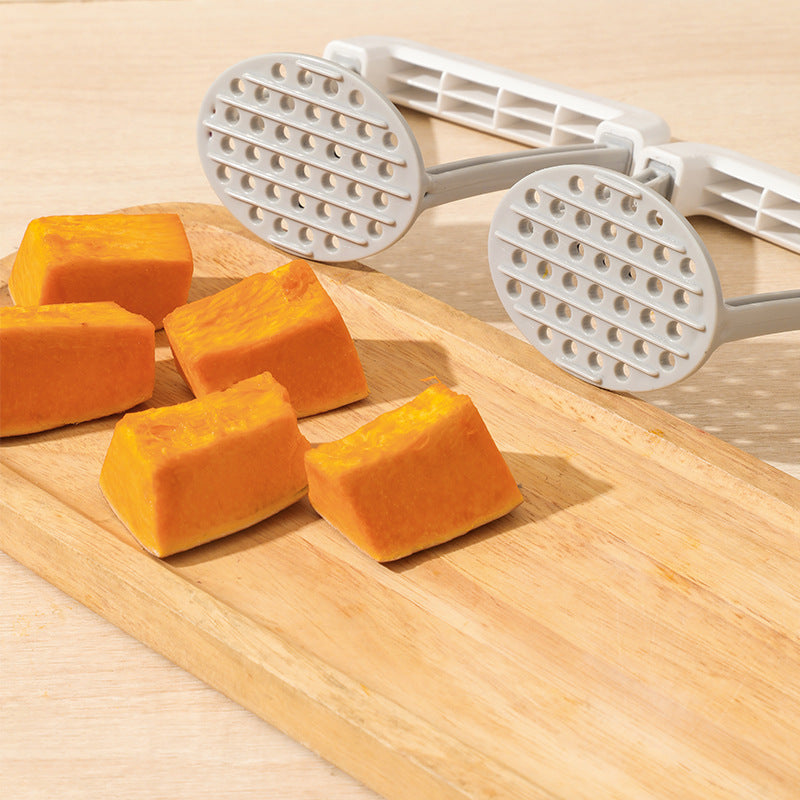 Durable Kitchen Vegetable Masher  Potato Ricer Manual Fruit Juicer With NonSlip Handle Cooking Gadg