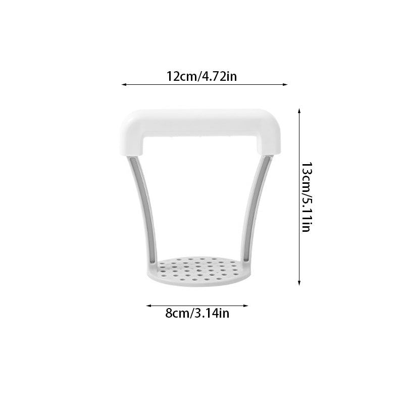 Durable Kitchen Vegetable Masher  Potato Ricer Manual Fruit Juicer With NonSlip Handle Cooking Gadg