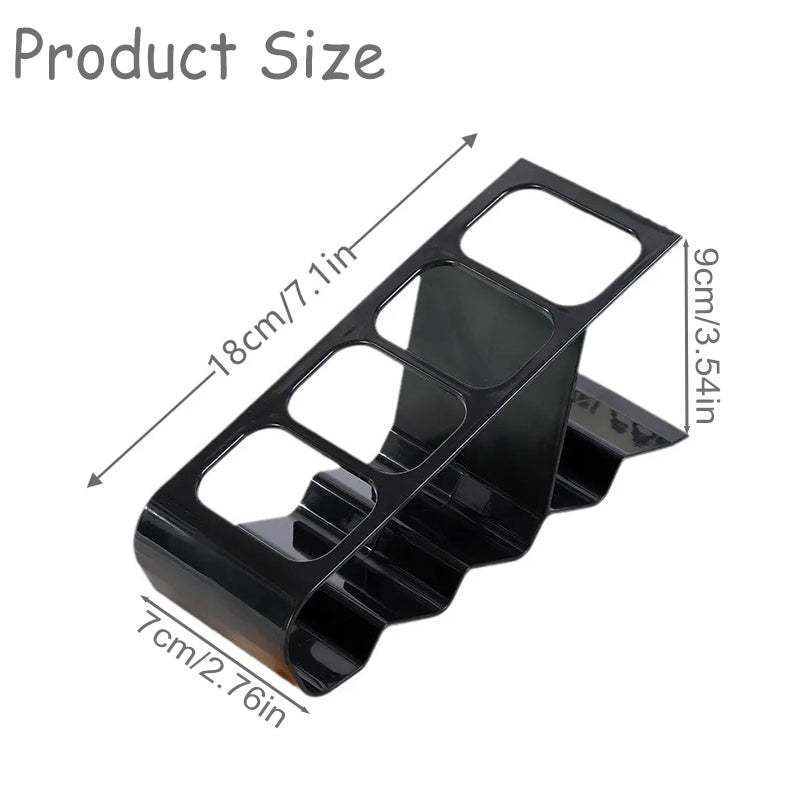 Practical Slots Remote Control Storage Holder TVDVDVCR Organiser Desktop Bracket  Home Office Stora 5