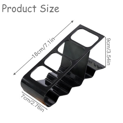Practical Slots Remote Control Storage Holder TVDVDVCR Organiser Desktop Bracket  Home Office Stora 5