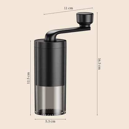 Portable Manual Coffee Grinder With Adjustable Hand Crank  TravelFriendly Bean Grinder For Home And 2