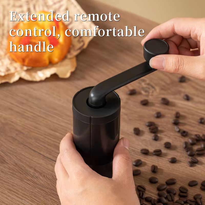 Portable Manual Coffee Grinder With Adjustable Hand Crank  TravelFriendly Bean Grinder For Home And 5