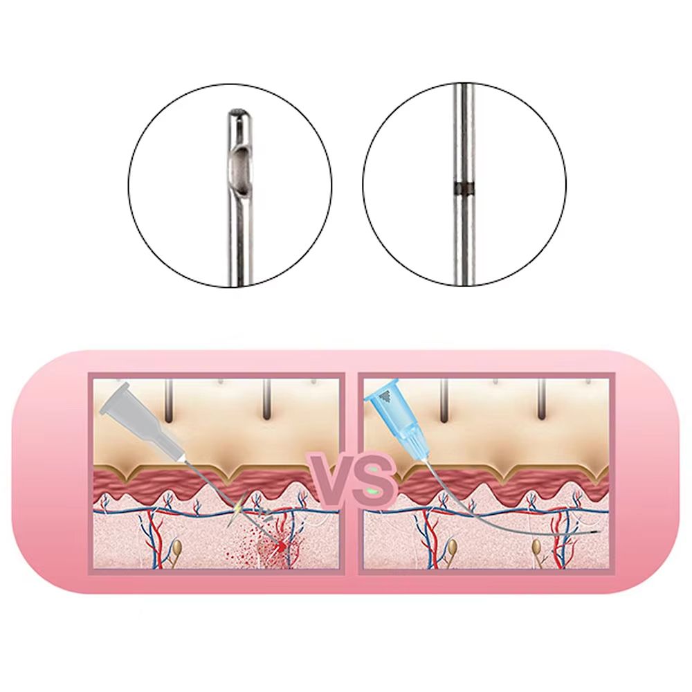 50pcs Disposable Blunt Tip Cannula Needles  Multiple Gauge Options For Professional Filler And Aest 5