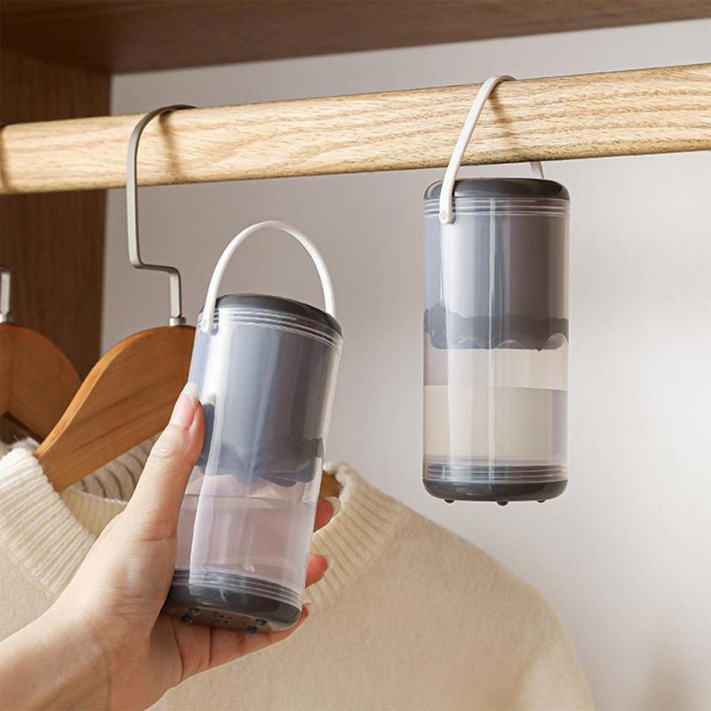 Wardrobe & Home Indoor Moisture Absorbers Box, Hangable Dehumidifiers Moldproof Moistureproof Dry Case Desiccant