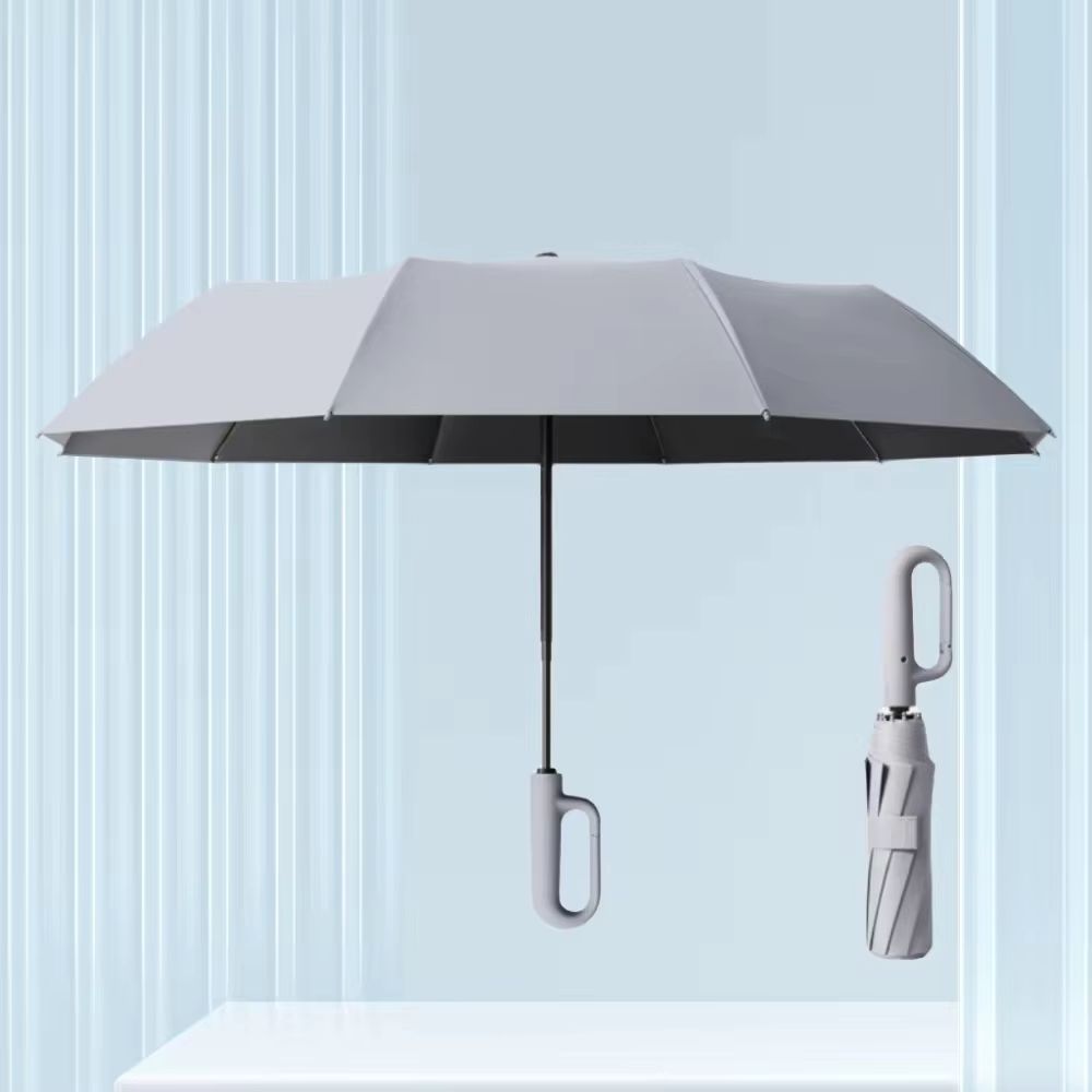 Automatic Folding Umbrella  Windproof DoubleLayer Portable And Sturdy Design For Men And Women 24