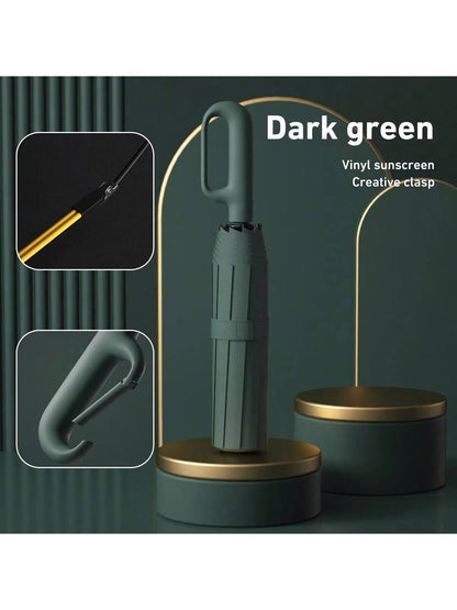 Automatic Folding Umbrella  Windproof DoubleLayer Portable And Sturdy Design For Men And Women 20