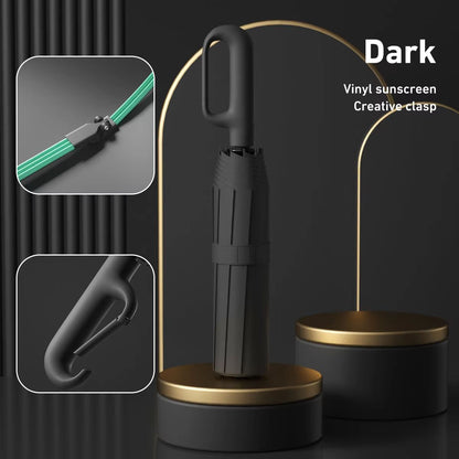 Automatic Folding Umbrella  Windproof DoubleLayer Portable And Sturdy Design For Men And Women 21