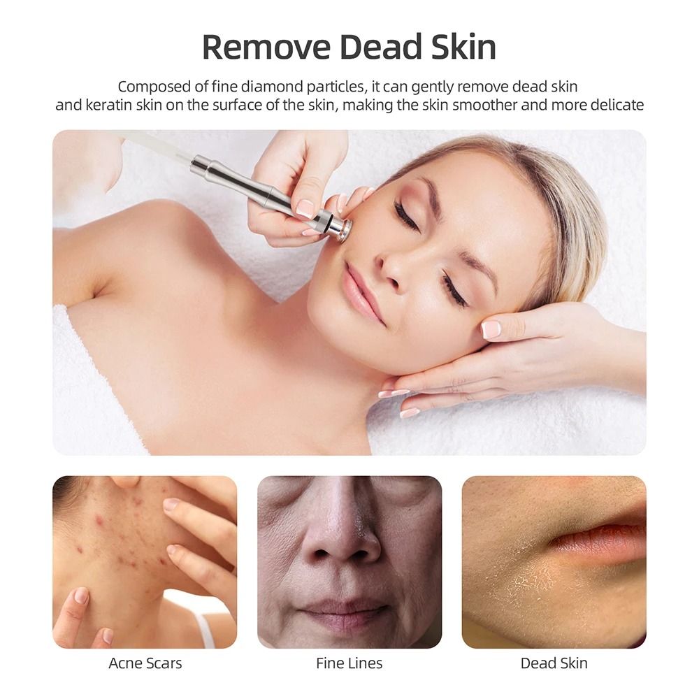 Professional Diamond Microdermabrasion Machine With Water Spray Exfoliation For Deep Pore Cleaning  5