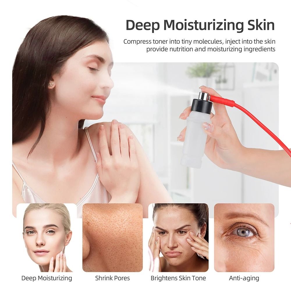 Professional Diamond Microdermabrasion Machine With Water Spray Exfoliation For Deep Pore Cleaning  6