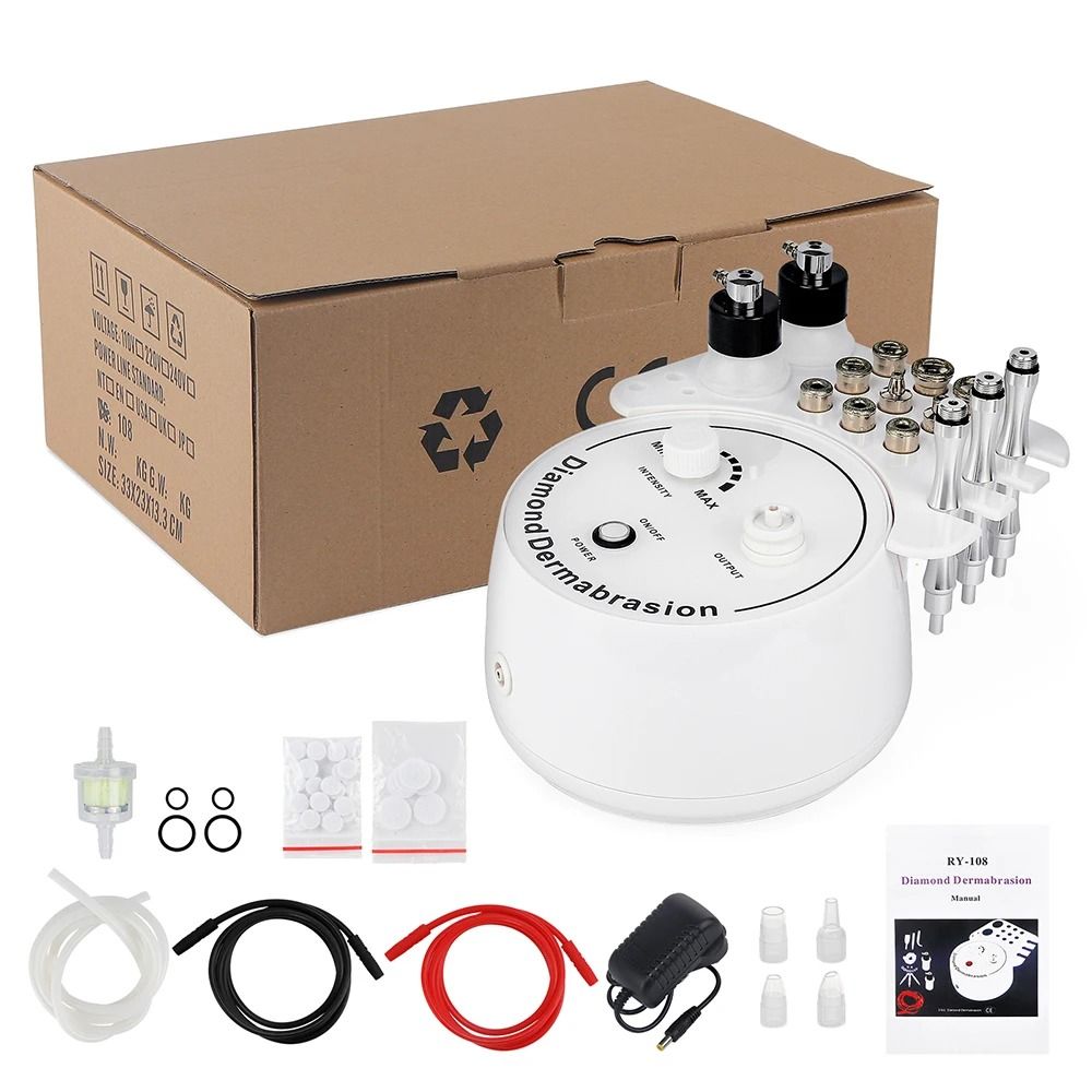Professional Diamond Microdermabrasion Machine With Water Spray Exfoliation For Deep Pore Cleaning  7