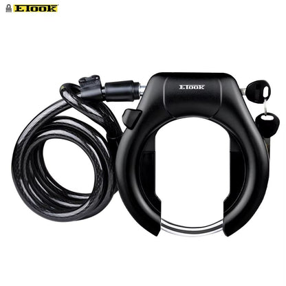 ETOOK HeavyDuty Bike Lock  AntiTheft Hardened Steel Horseshoe Lock For Road And Mountain Bicycles 7