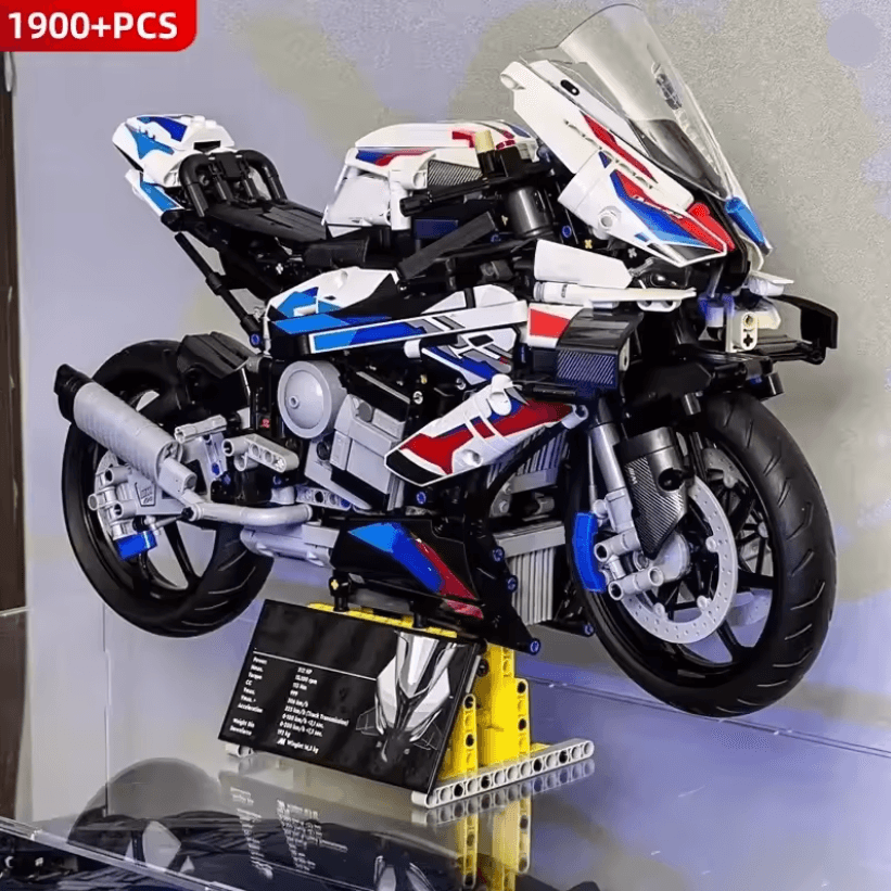 MotoBuild Simulation Motorcycle Building Blocks Model 1