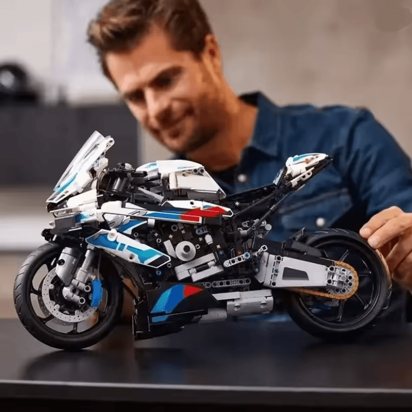 MotoBuild Simulation Motorcycle Building Blocks Model 2