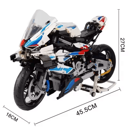 MotoBuild Simulation Motorcycle Building Blocks Model 4