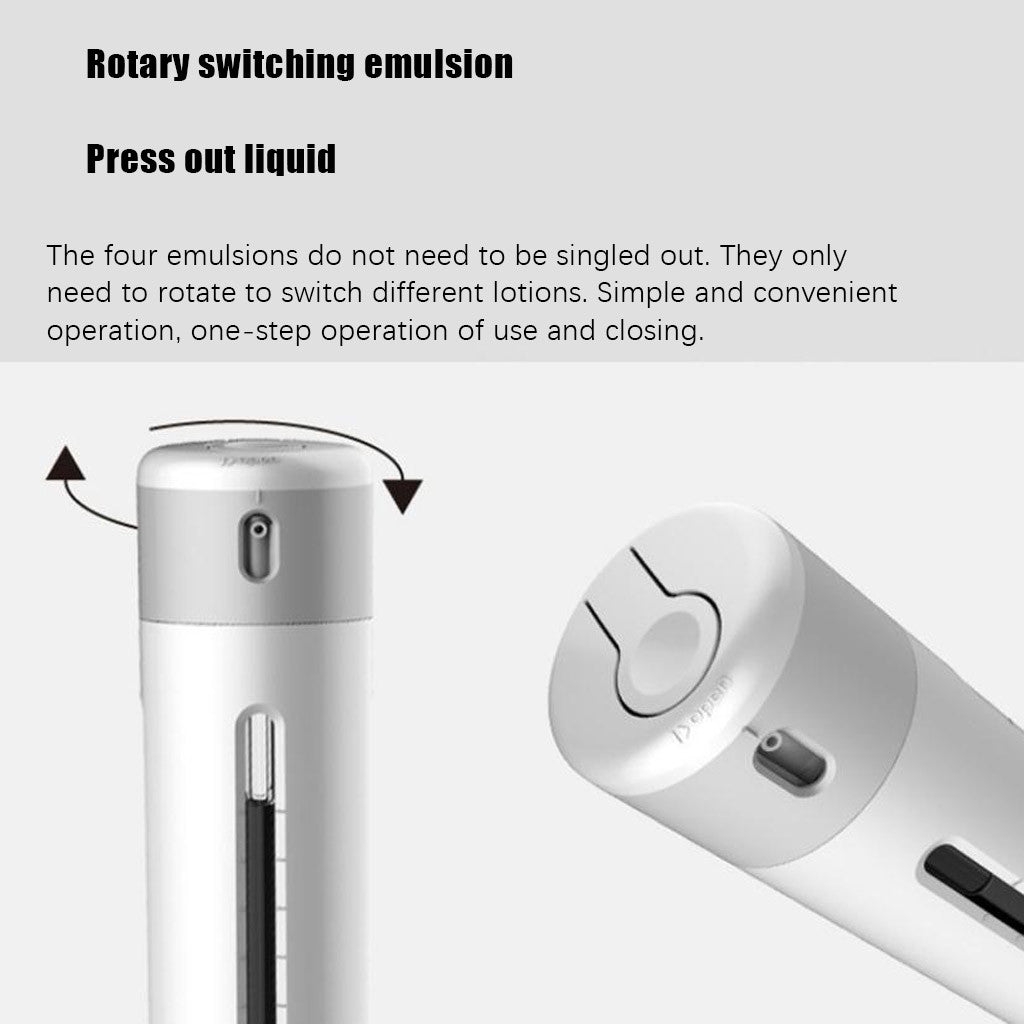 Travel Dispenser Split Bottle for Shampoo, Lotion, Shower Gel, Soap, Portable Empty Sub-bottle Press Container Bottles