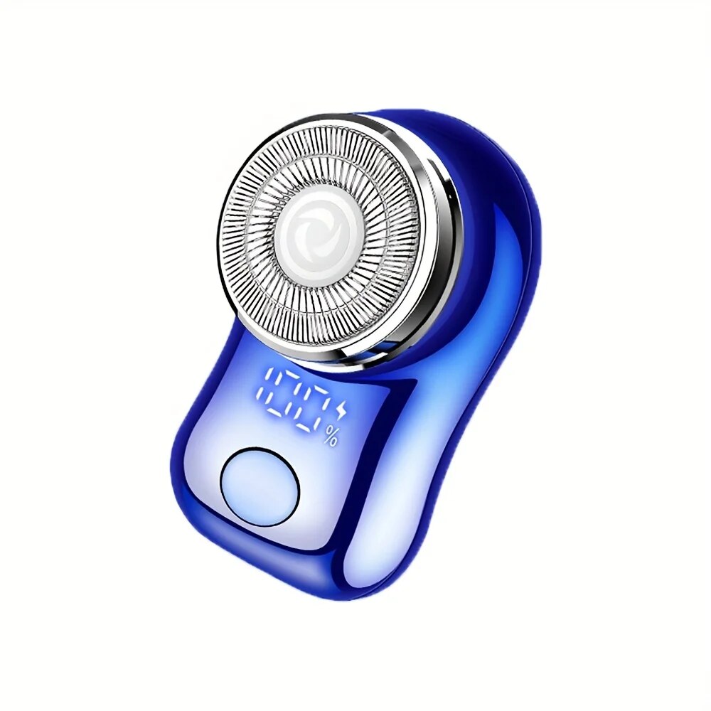 Mens Capsule Electric Shaver, Ultimate Mini Portable Shaver for Travel & Smart Grooming On-The-Go