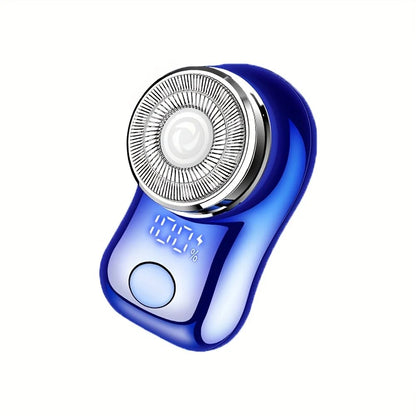 Mens Capsule Electric Shaver, Ultimate Mini Portable Shaver for Travel & Smart Grooming On-The-Go