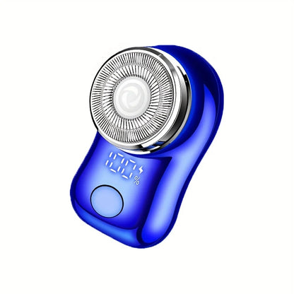 Mens Capsule Electric Shaver, Ultimate Mini Portable Shaver for Travel & Smart Grooming On-The-Go