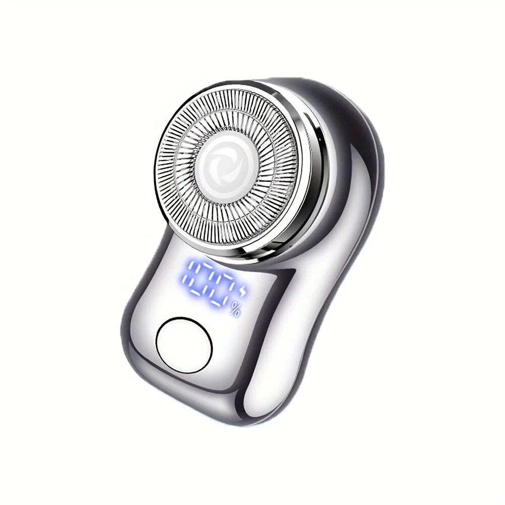 Mens Capsule Electric Shaver, Ultimate Mini Portable Shaver for Travel & Smart Grooming On-The-Go