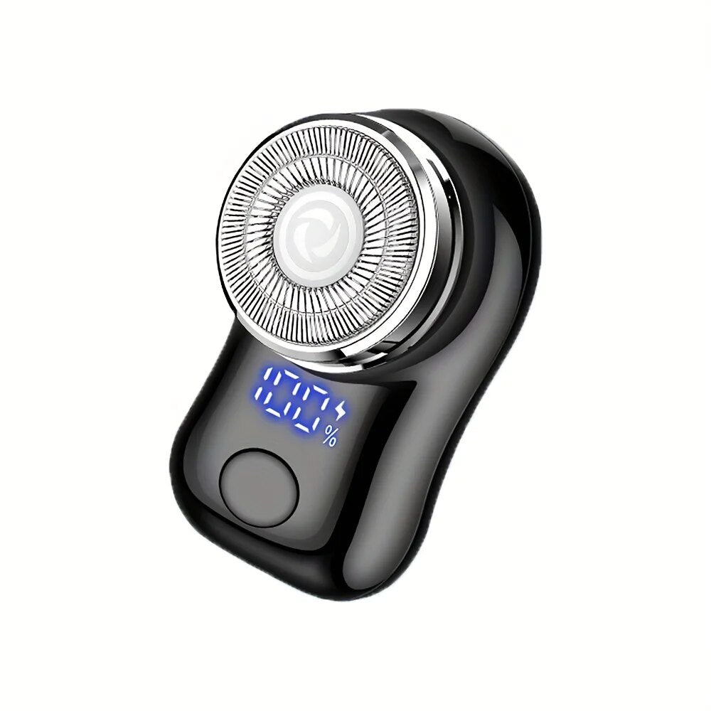 Mens Capsule Electric Shaver, Ultimate Mini Portable Shaver for Travel & Smart Grooming On-The-Go
