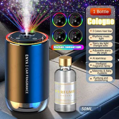 Starry Sky Car Air Freshener  Essential Oil Aroma Diffuser  Perfume Clip For LongLasting Car Fragra 6