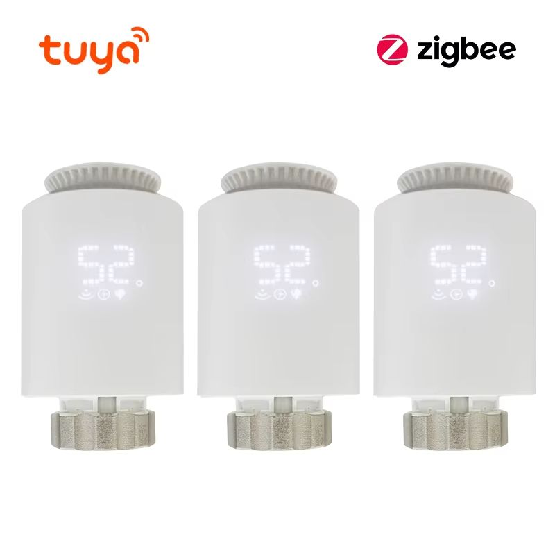 Tuya Smart ZigBee 30 Thermostatic Radiator Valve  TRV Temperature Controller With Alexa  Google Hom 9