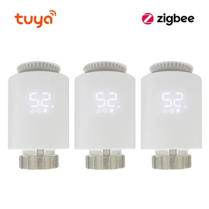 Tuya Smart ZigBee 30 Thermostatic Radiator Valve  TRV Temperature Controller With Alexa  Google Hom 9