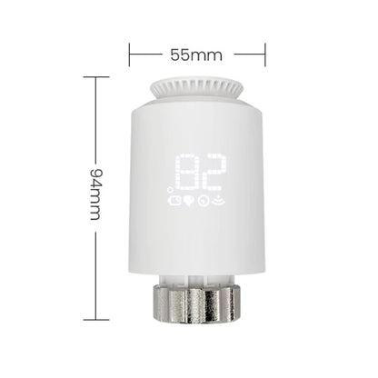 Tuya Smart ZigBee 30 Thermostatic Radiator Valve  TRV Temperature Controller With Alexa  Google Hom 3