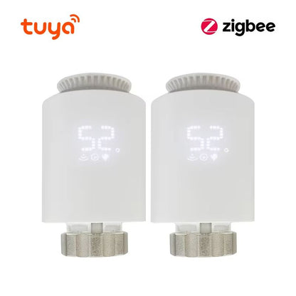 Tuya Smart ZigBee 30 Thermostatic Radiator Valve  TRV Temperature Controller With Alexa  Google Hom 8